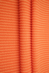 Jacquard Double Knit Rib Stretch Fabric