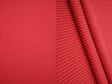 52" Knit Jacquard Rib Fabric 80% Polyester 15% Rayon 5% Spandex 230 GSM by Yard
