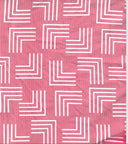 Geometric Rib Knit Stretch Fabric