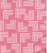 Geometric Rib Knit Stretch Fabric