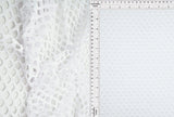 Big Fishnet Mesh Fabric Solid Open Weave, 58/60” Wide Lightweight Polyester
