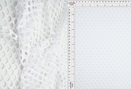 1 Yard Big Fishnet Mesh Fabric, 58/60? Wide 100% Polyester