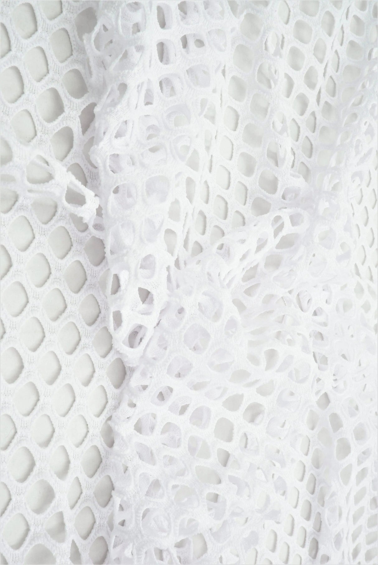 1 Yard Big Fishnet Mesh Fabric, 58/60? Wide 100% Polyester