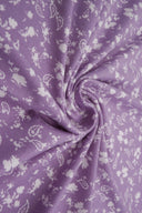 Floral Paisley Print Brushed DTY Knit Fabric 96% Polyester 58/60" Wide 1 Yard
