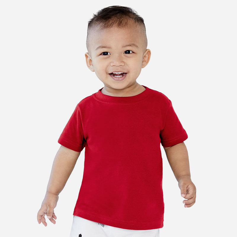 RADYAN® Infant Fine Jersey Short Sleeve Crew Neck Tee - 3322