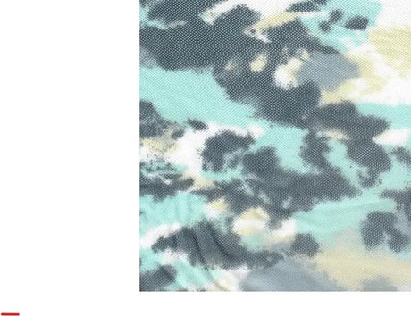1 Yard Abstract Mesh Knit Fabric, 54? Wide Polyester Spandex Blend