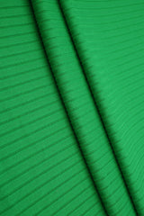 Rib Stretch Knit Fabric Solid