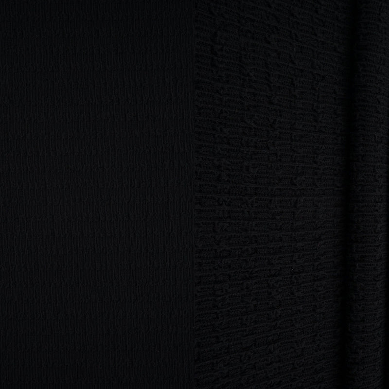 Bubble Jersey Crepe Solid Stretch Fabric