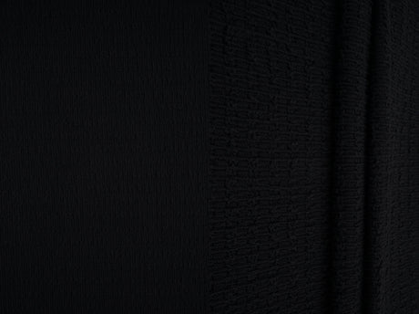 Bubble Jersey Crepe Solid Stretch Fabric
