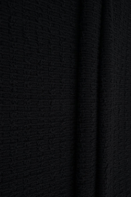 Bubble Jersey Crepe Solid Stretch Fabric