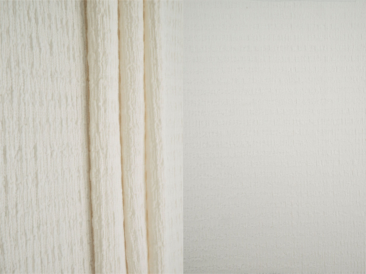 Bubble Jersey Crepe Solid Stretch Fabric