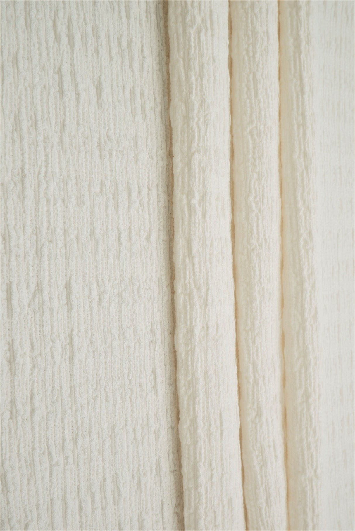 Bubble Jersey Crepe Solid Stretch Fabric