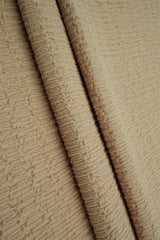 Bubble Jersey Crepe Solid Stretch Fabric