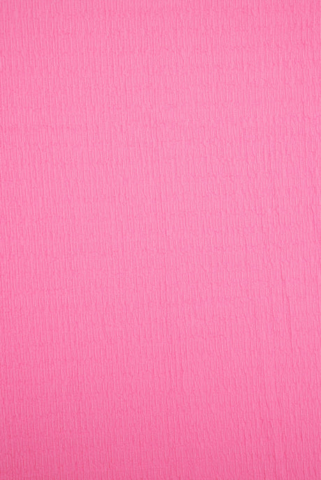 Bubble Jersey Crepe Solid Stretch Fabric