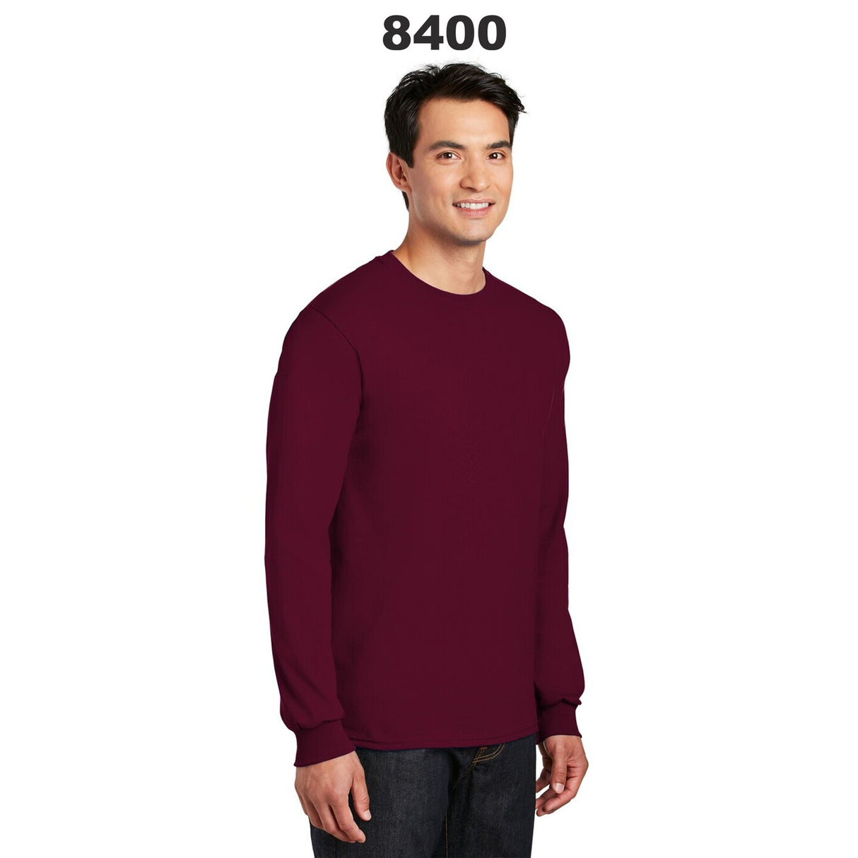 Gildan® Dry Blend Crewneck Long Sleeve T-Shirt