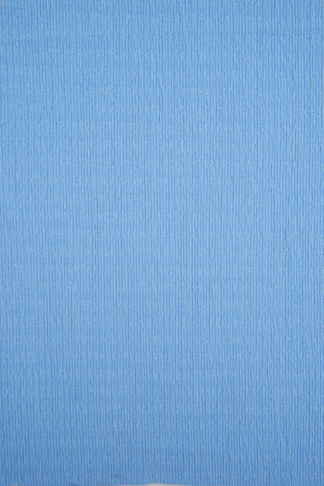 Bubble Jersey Crepe Solid Stretch Fabric