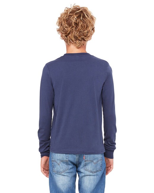 BELLA + CANVAS® Youth Jersey Long Sleeve Tee - 3501Y