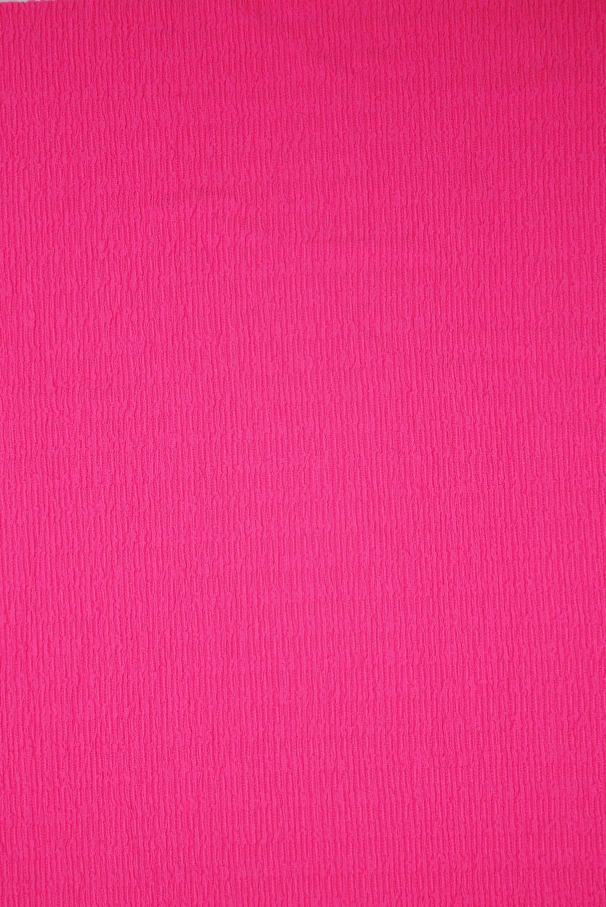 Bubble Jersey Crepe Solid Stretch Fabric