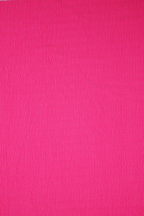 Bubble Jersey Crepe Solid Stretch Fabric
