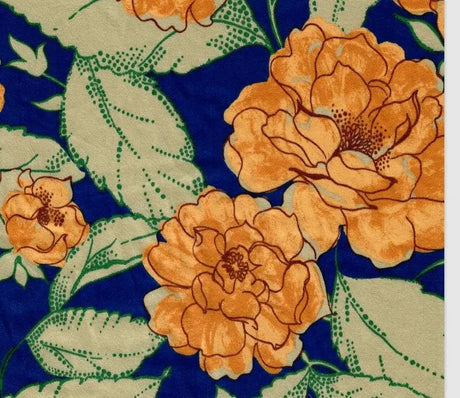 Floral Satin Fabric 100% Polyester Woven, 58/59" Wide Lightweight Drapery Material