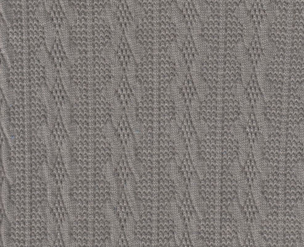 Jacquard Cable Knit Sweater Fabric