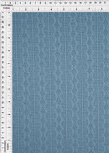 Jacquard Cable Knit Sweater Fabric