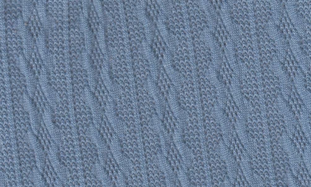 Jacquard Cable Knit Sweater Fabric