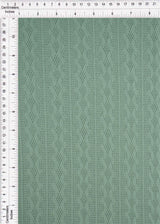 Jacquard Cable Knit Sweater Fabric