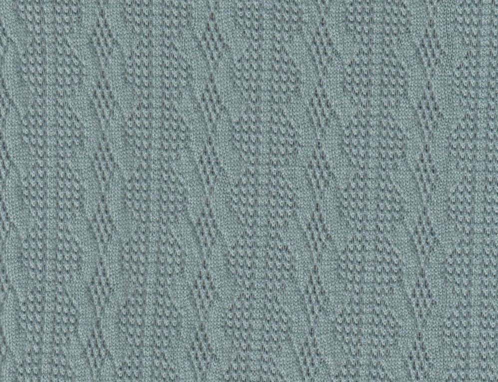 Jacquard Cable Knit Sweater Fabric
