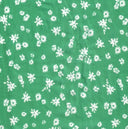 Tela de punto DTY cepillada con estampado floral diminuto 1 yarda, suave y elástica 58/60" de ancho