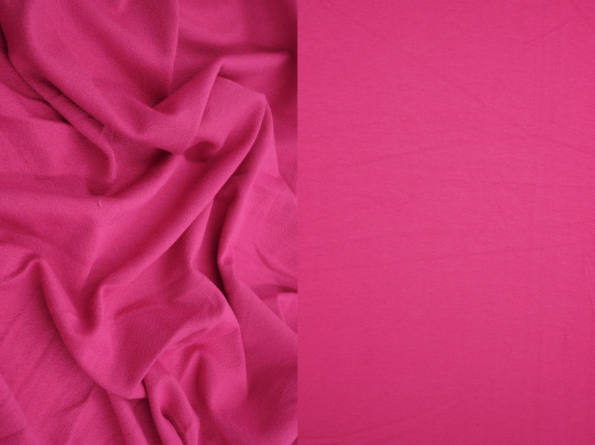 Viscose Rayon Knit Crepe Solid Stretch Fabric