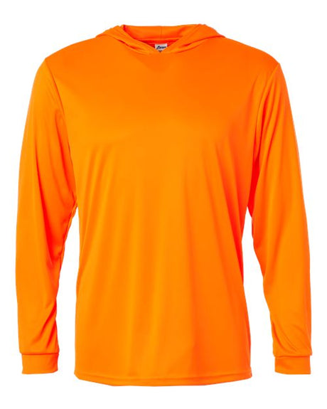 Paragon Unisex Bahama Performance Hooded Long Sleeve T-Shirt
