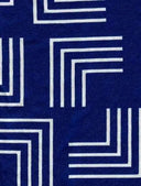 1 yarda de tela DTY con estampado geométrico, mezcla de poliéster y spandex elástico de 180 GSM para prendas modernas, ancho 58/60"