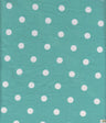 1 Yard DTY Brushed Polka Dot Print Knit Fabric, 58/60? Wide Polyester Spandex Blend