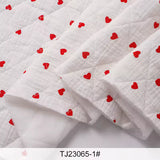 0.5m/1m/2m Thickened Pure Cotton Double-layer Crepe Quilted Cotton Fabric for Blanket Vest Children's Clothing DIY Sewing Fabric