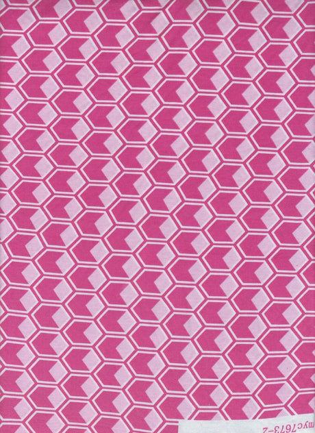 1 Yard Abstract Geo DTY Knit Stretch Fabric 58/60 Inch Wide Light Soft Material for Trendy Apparel & DIY Sewing