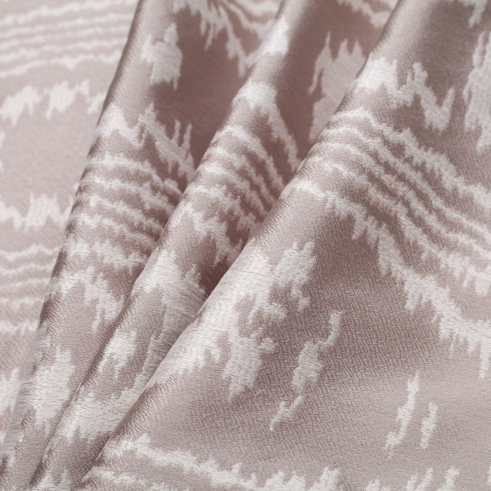 Silver Moire-Like Polyester Woven