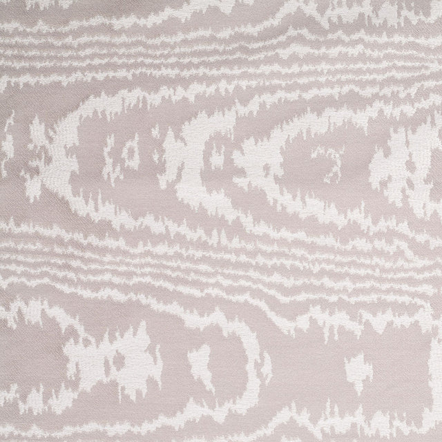 Silver Moire-Like Polyester Woven