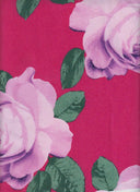 1 yarda de tela satinada con estampado floral, suave y ligera, 58/59 pulgadas de ancho