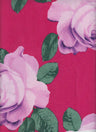 Satin Floral Print Fabric
