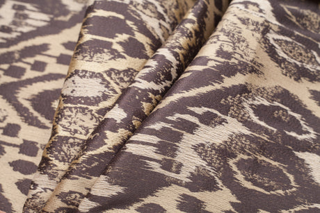 Gold Ikat Polyester Woven