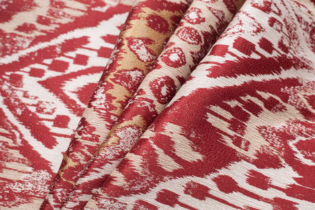 Fire Ikat Polyester Woven