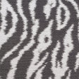 Black Animal Printed Polyester Woven