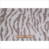 Gray Animal Printed Polyester Woven