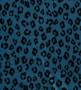 Animal Print Pleated Interlock Fabric