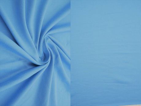 1 Yard DTY Brushed Solid Fabric Soft Stretch Smooth Texture 58/60" Wide