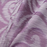 Lilac Damask Polyester Woven