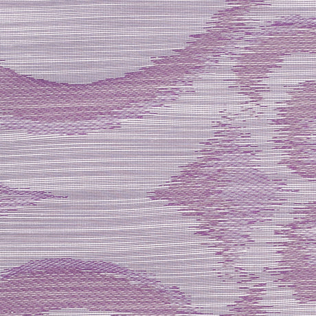 Lilac Damask Polyester Woven