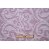 Lilac Damask Polyester Woven