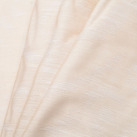 Ivory Damask Polyester Woven